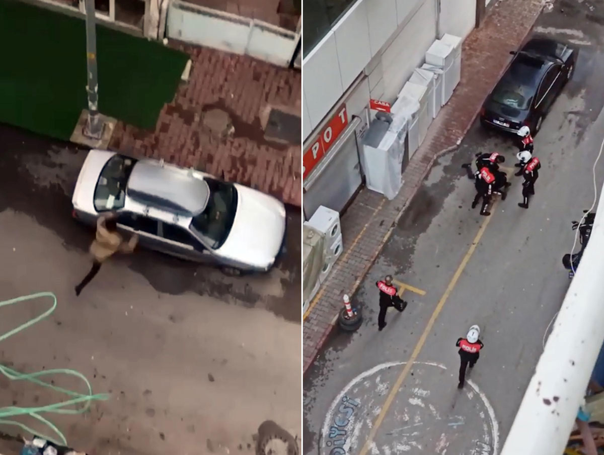 Eski k�z arkada��n�n izini buldu! Evlendi�ini ve hamile oldu�unu ��renince sinir krizi ge�irdi