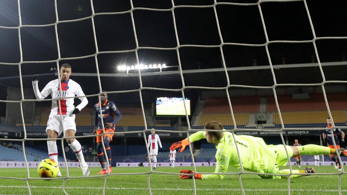 PSG, Montpellier deplasmanndan galibiyetle dnd