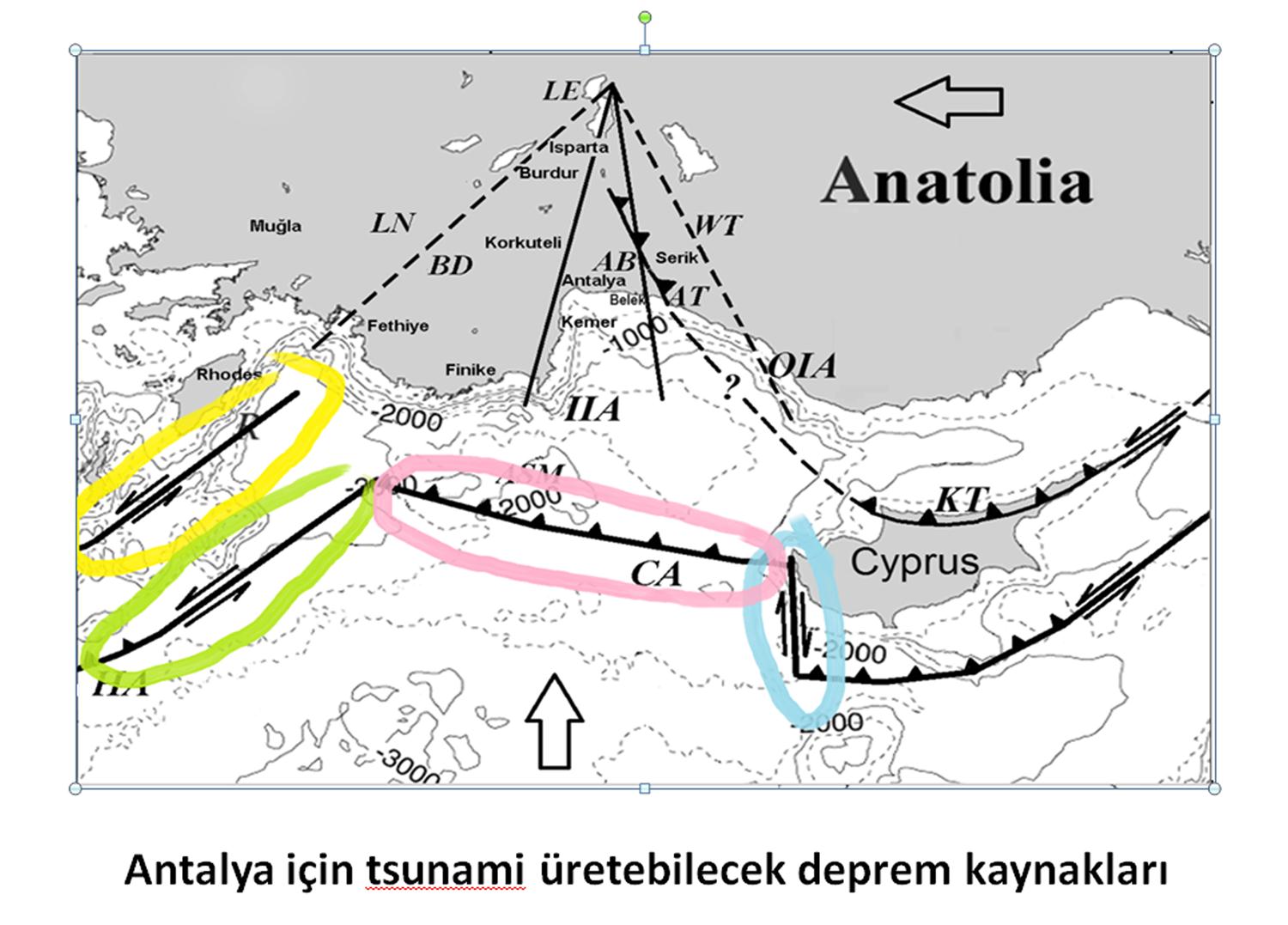 Leonardo da Vinci, Antalya'daki tsunamiyi g�nl���nde yazm��: Dipteki yar�k g�r�ld�, 3 saat s�rd�