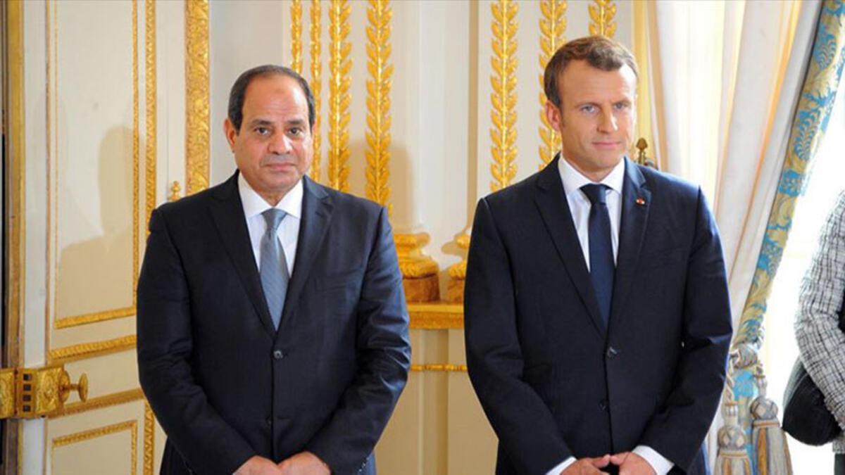 Macron'un 'Sisi' kararna tepki yad