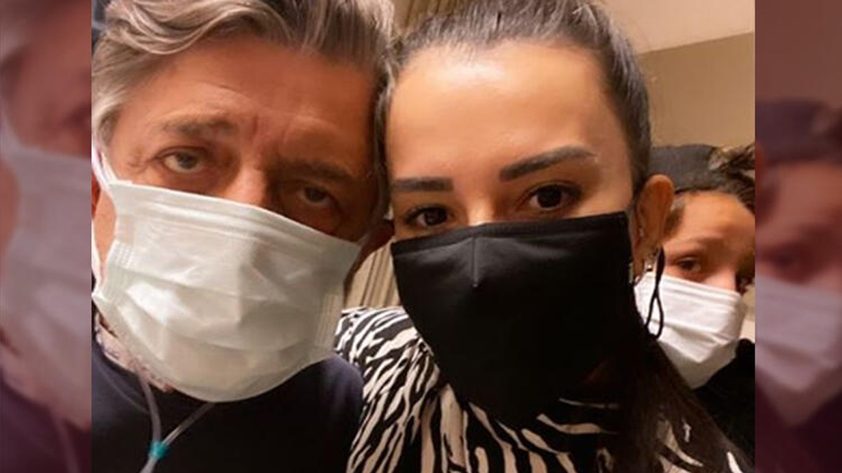 Koronavir�s tedavisi g�ren Y�lmaz Vural'dan ilk foto�raf geldi