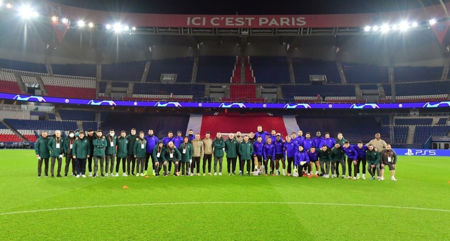 Medipol Ba�ak�ehir, PSG ma�� son antrenman�n� ger�ekle�tirdi