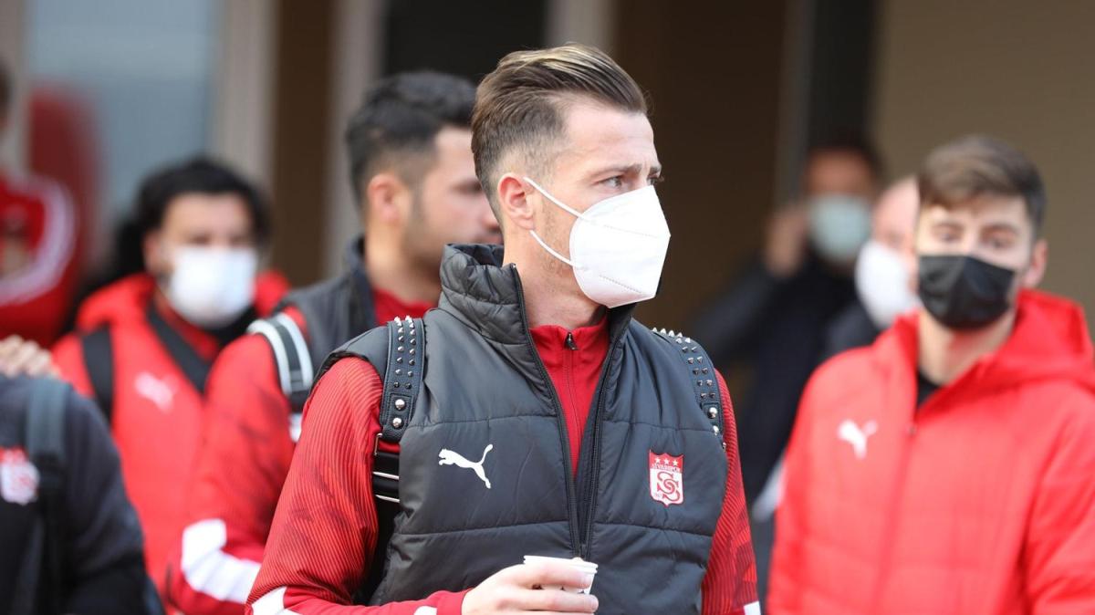 Maccabi'ye konuk olacak Sivasspor, srail'e gitti