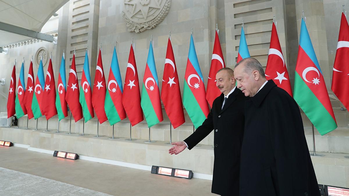 Kafkaslar'da yeni dnem balyor! Aliyev: Kardeim Erdoan'n destei bize g verdi