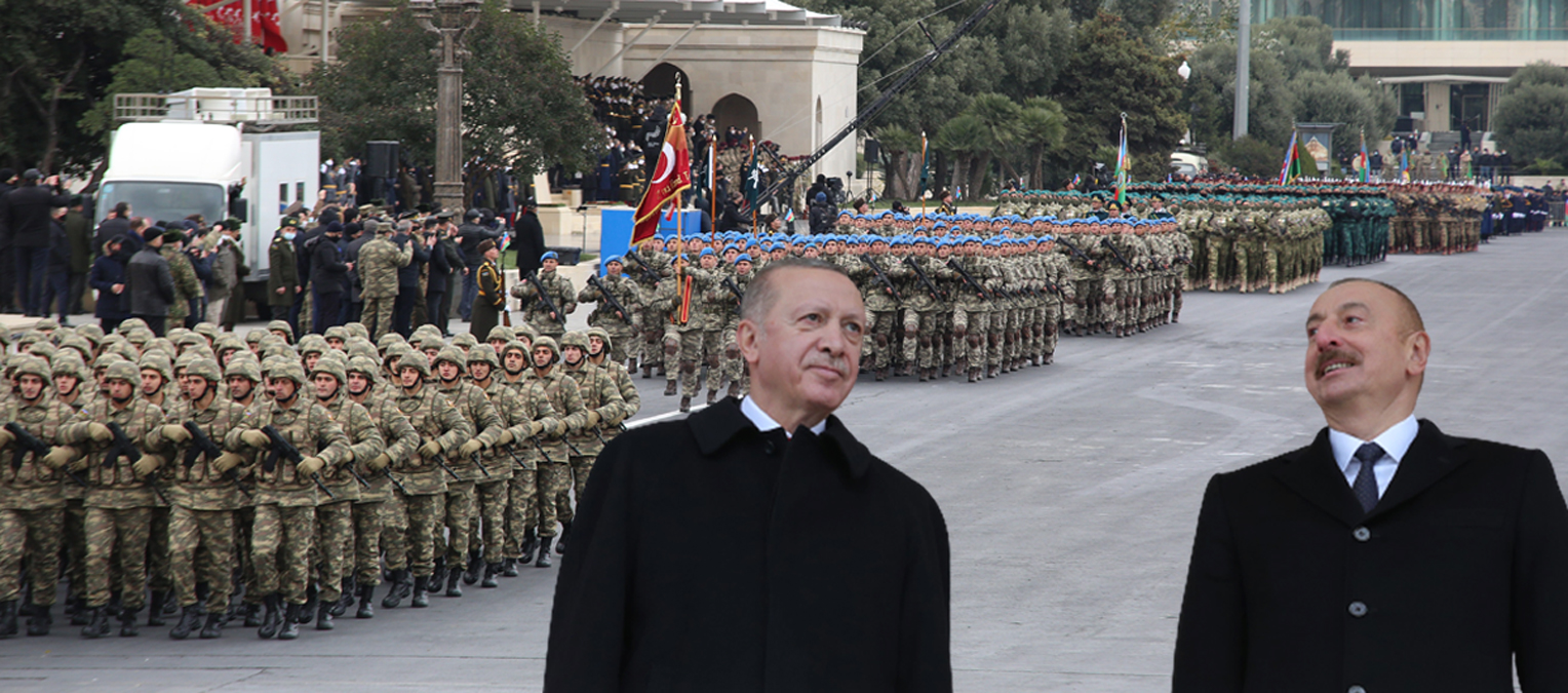 Azerbaycan'�n gurur g�n�! Ba�kan Erdo�an'dan net mesaj: Ak�llar�n� ba�lar�na als�nlar!