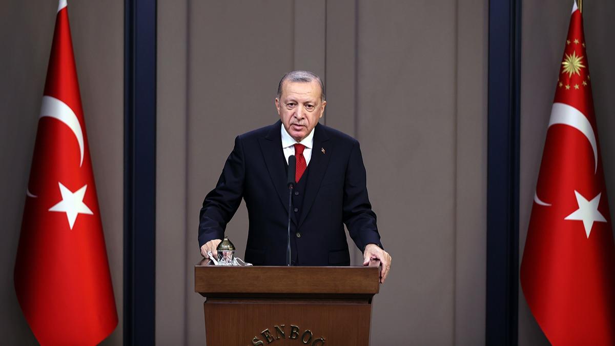 Cumhurbakan Erdoan'dan '10 Aralk nsan Haklar Gn' mesaj: Bu bakmdan son derece isabetli buluyoruz