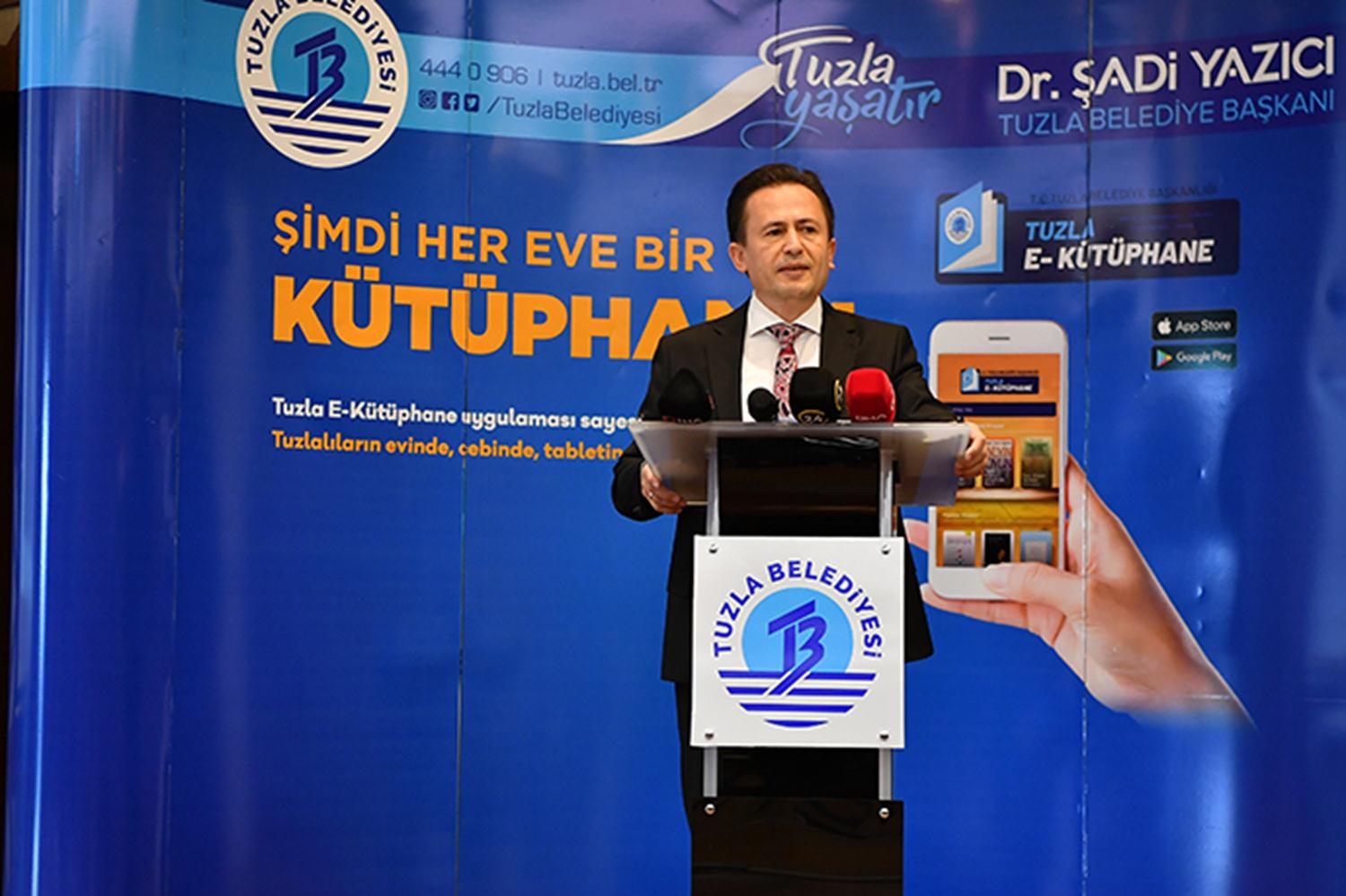 'Tuzla'da Her Eve Bir K�t�phane' projesi hayata ge�irildi