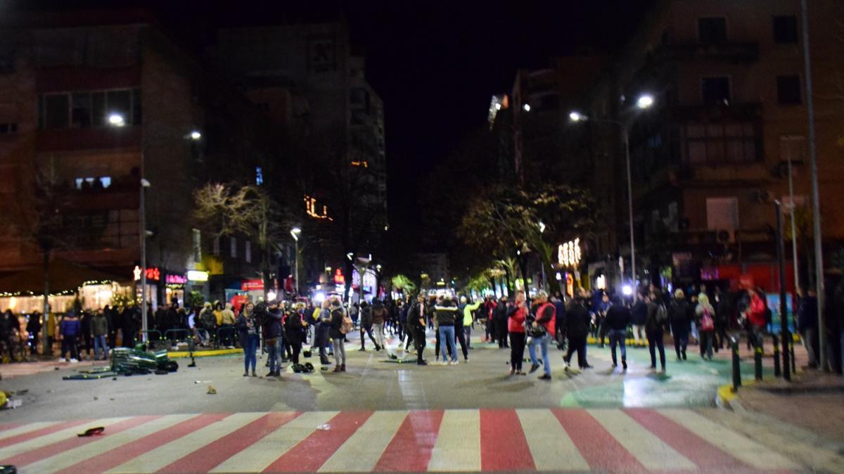 Arnavutluk'ta protestolar