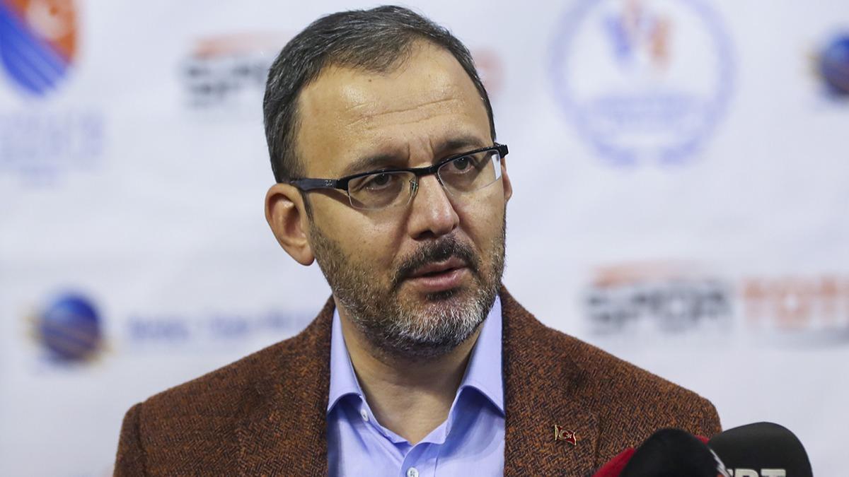 Bakan Kasapolu'ndan milli tekvandoculara mesaj