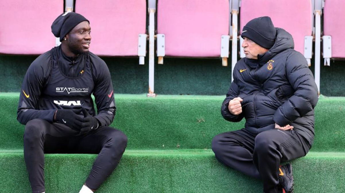Fatih Terim'den Diagne ile �zel g�r��me