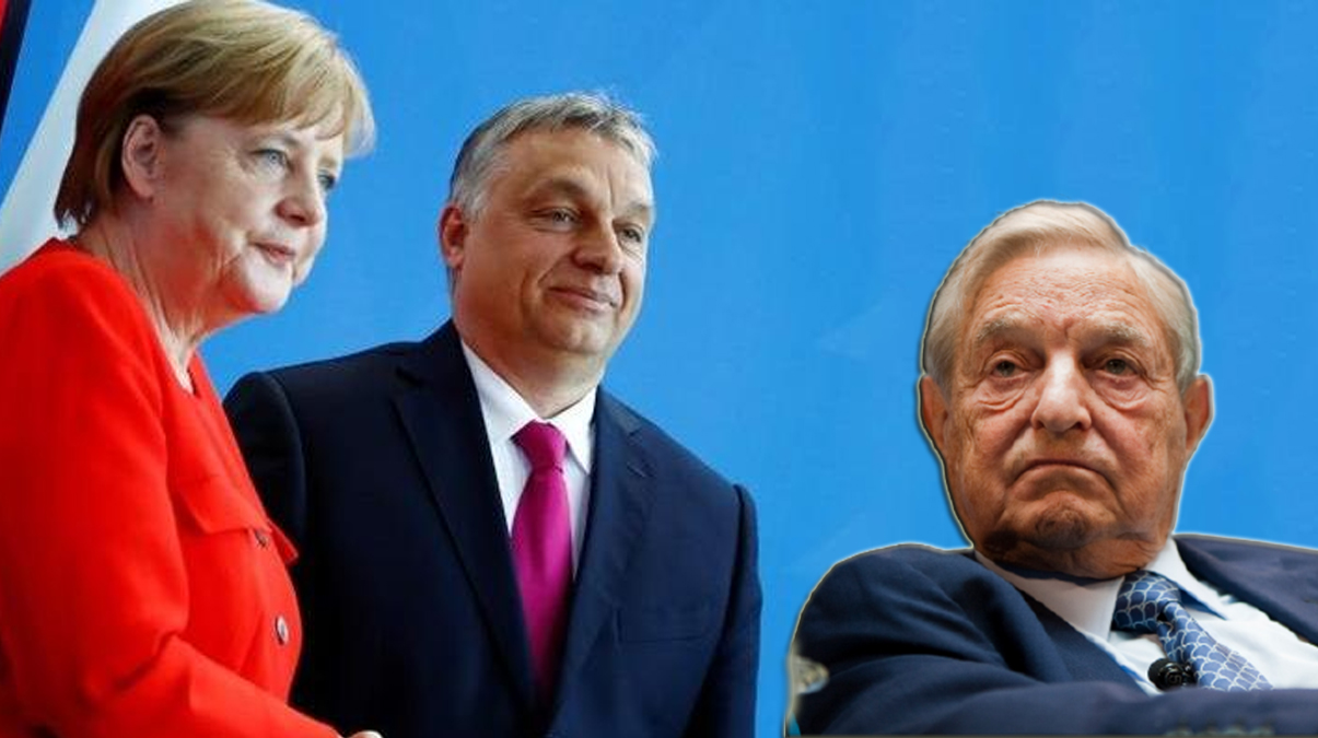 Kaos mimar Soros ldrd! Hedefinde bu kez Merkel var: Boyun edi