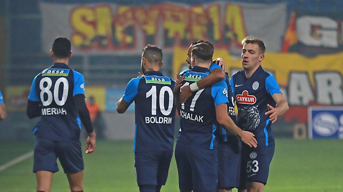 Ma sonucu: aykur Rizespor 3-2 Gztepe