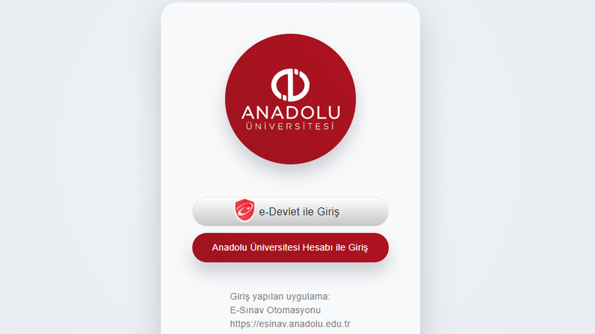 A�F online s�nav giri�inde sunucu hatas�! Internal server error ne demek?