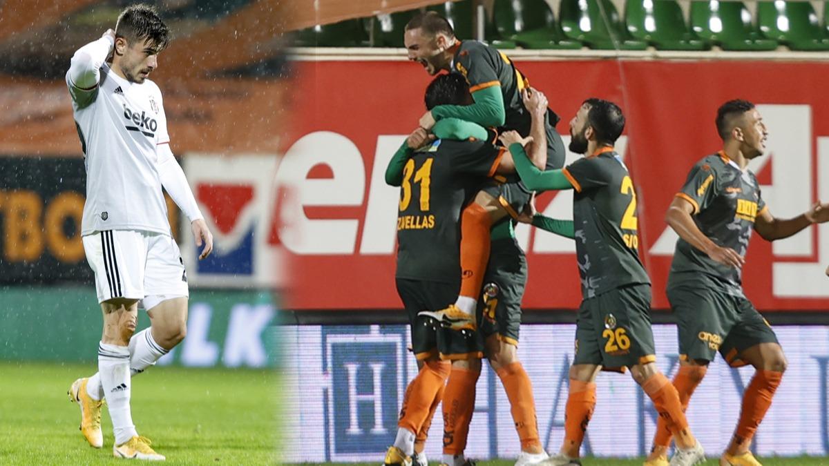 Beikta lidere takld! Alanyaspor zirveyi sevdi