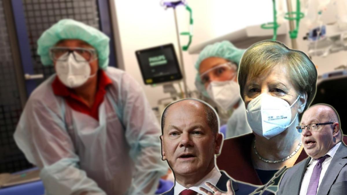 Almanya'da kriz anlar! 'Yatak yok, salk sistemi kebilir, pandemi kontrolden kabilir'