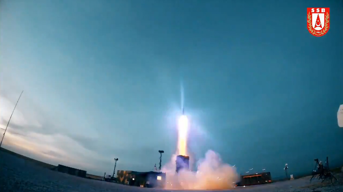 Ba�kan Erdo�an m�jdeyi verdi: H�SAR A'n�n son kabul testi yap�ld�