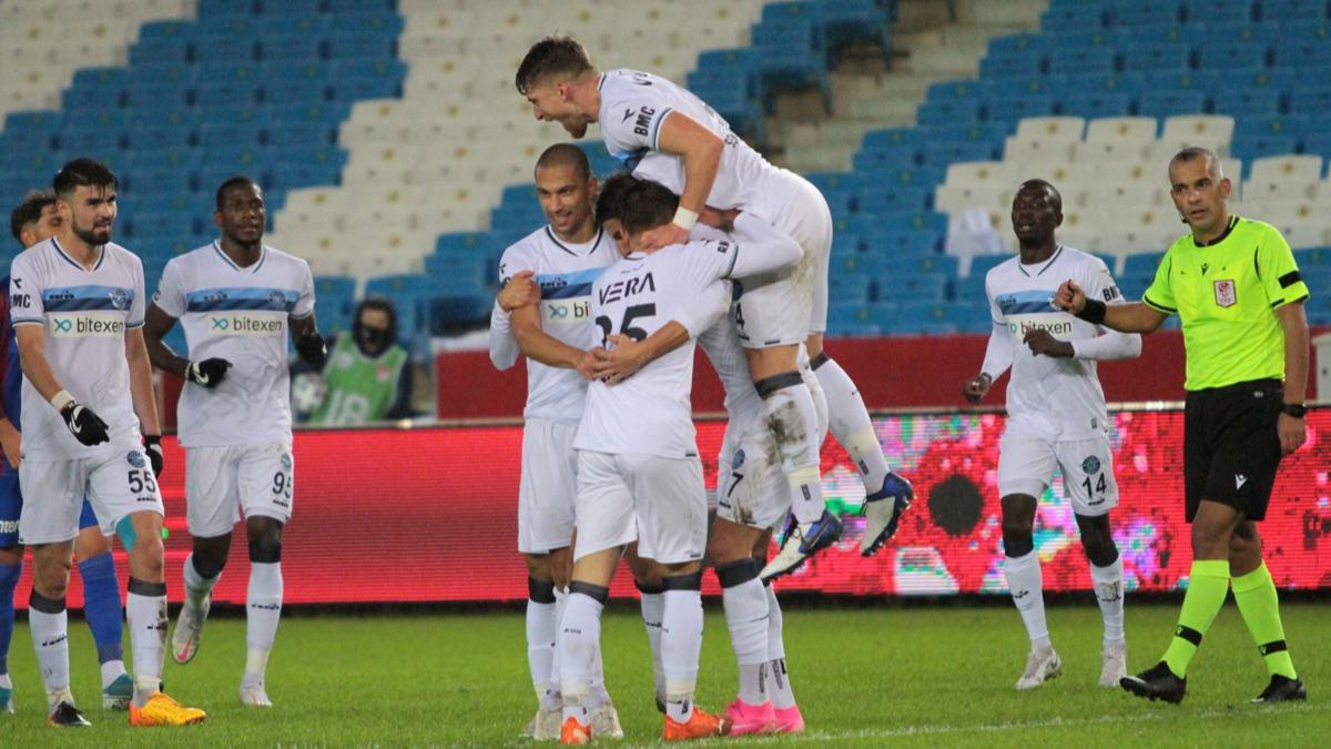 Son ampiyon Trabzonspor'dan erken veda! Adana Demirspor penaltlarla turlad