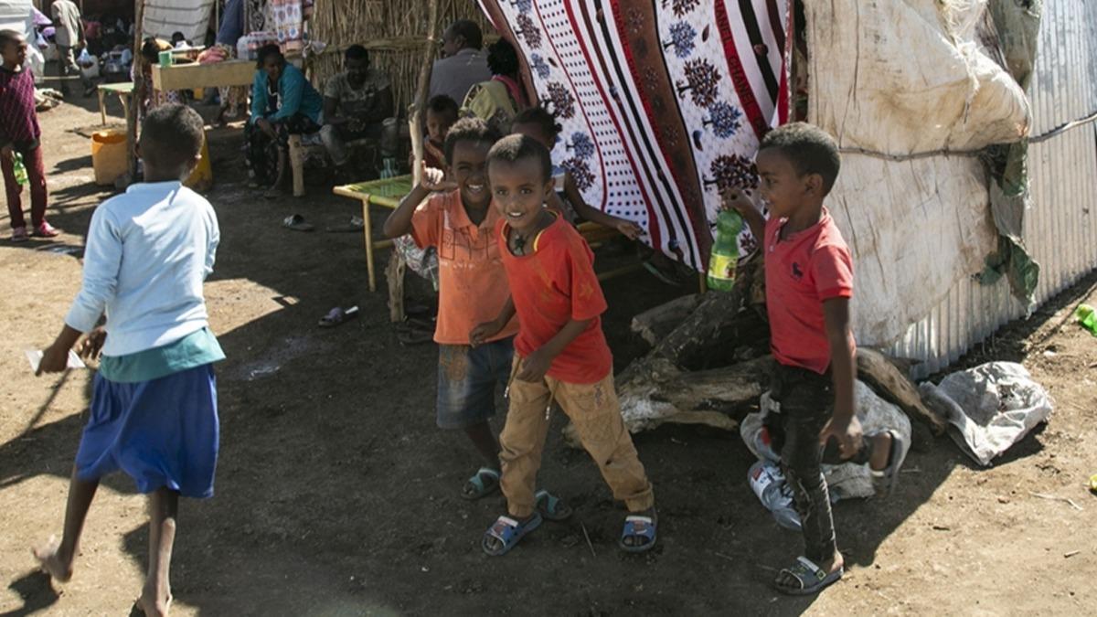 UNICEF'ten Etiyopya'daki ocuklar iin ar: 2,3 milyon ocua yardm yaplamyor