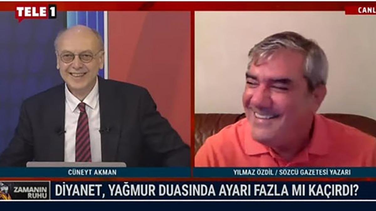 Ylmaz zdil'den tepki eken szler! Yamur duasyla dalga getiler