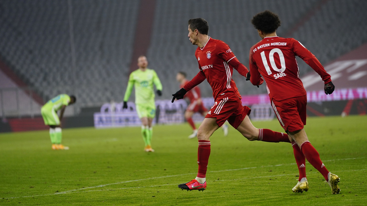 Bayern M�nih, Lewandowski ile 3 puan� kapt�