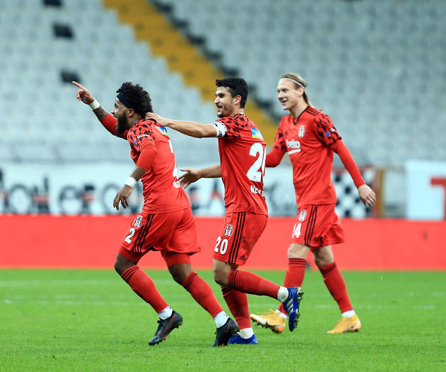 Be�ikta�'ta Valentin Rosier kariyerinin ilk gol�n� att�