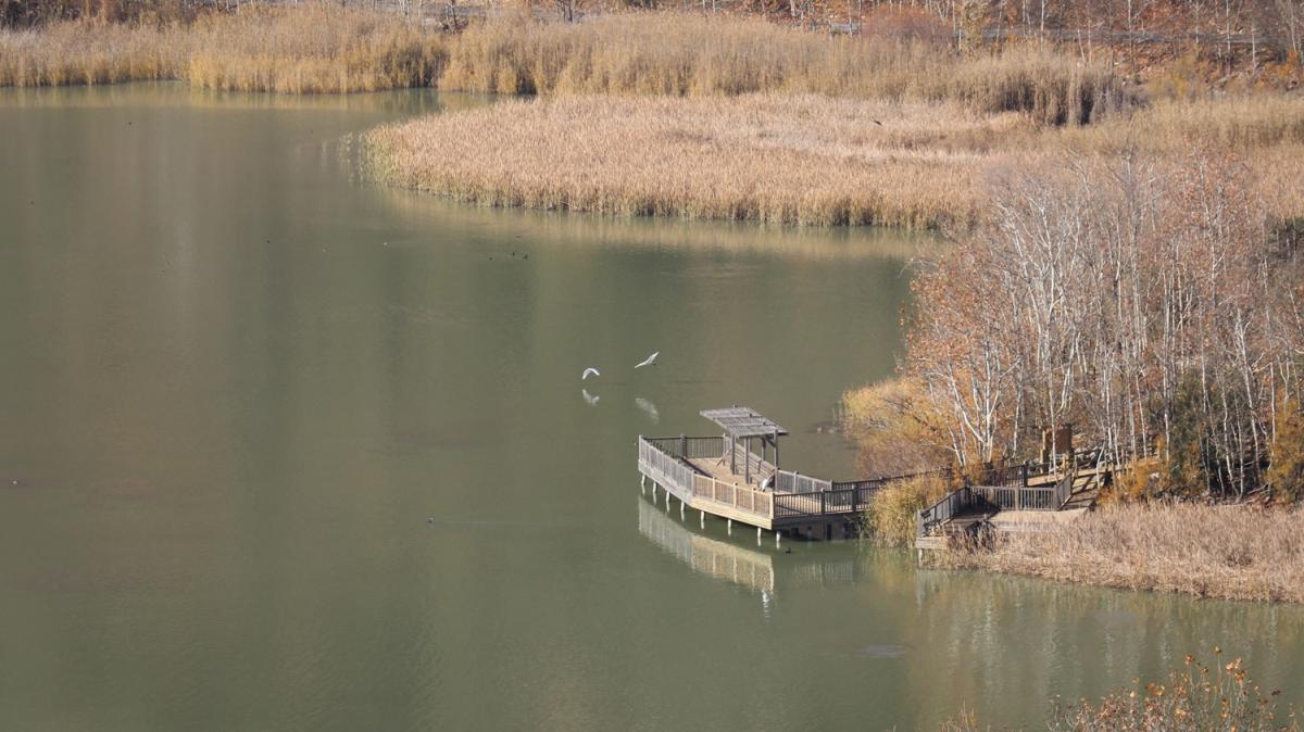 Kovada Gl Milli Park, ziyaretilerine grsel len sunuyor