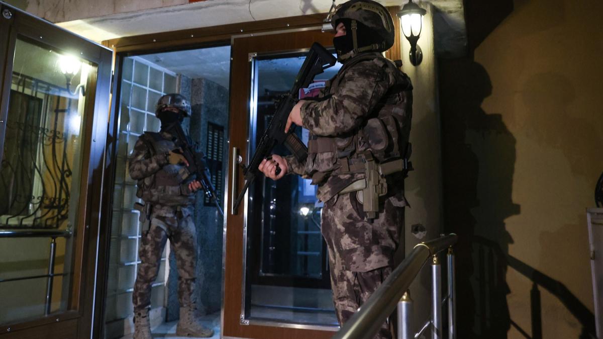 İstanbul merkezli 5 ilde DHKP-C operasyonu