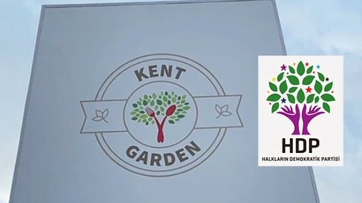 Gizli ortaklk ifa oldu: CHP'li belediyeye HDP logosu