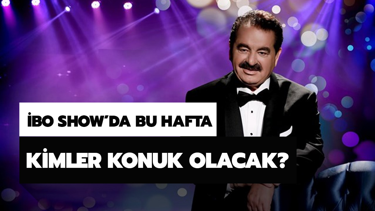 �bo Show'un bu haftaki konuklar� kimler? 19 Aral�k 2020 �bo Show konuklar�
