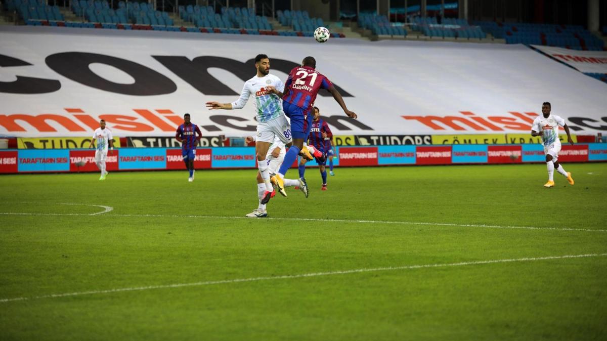 Karadeniz derbisinin galibi Trabzonspor