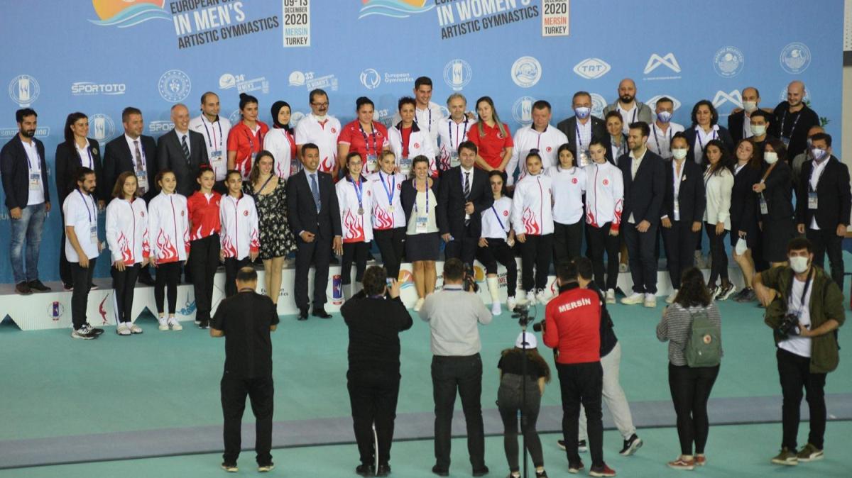 Avrupa Kadnlar Artistik Cimnastik ampiyonas'n Trkiye 10 madalya ile tamamlad