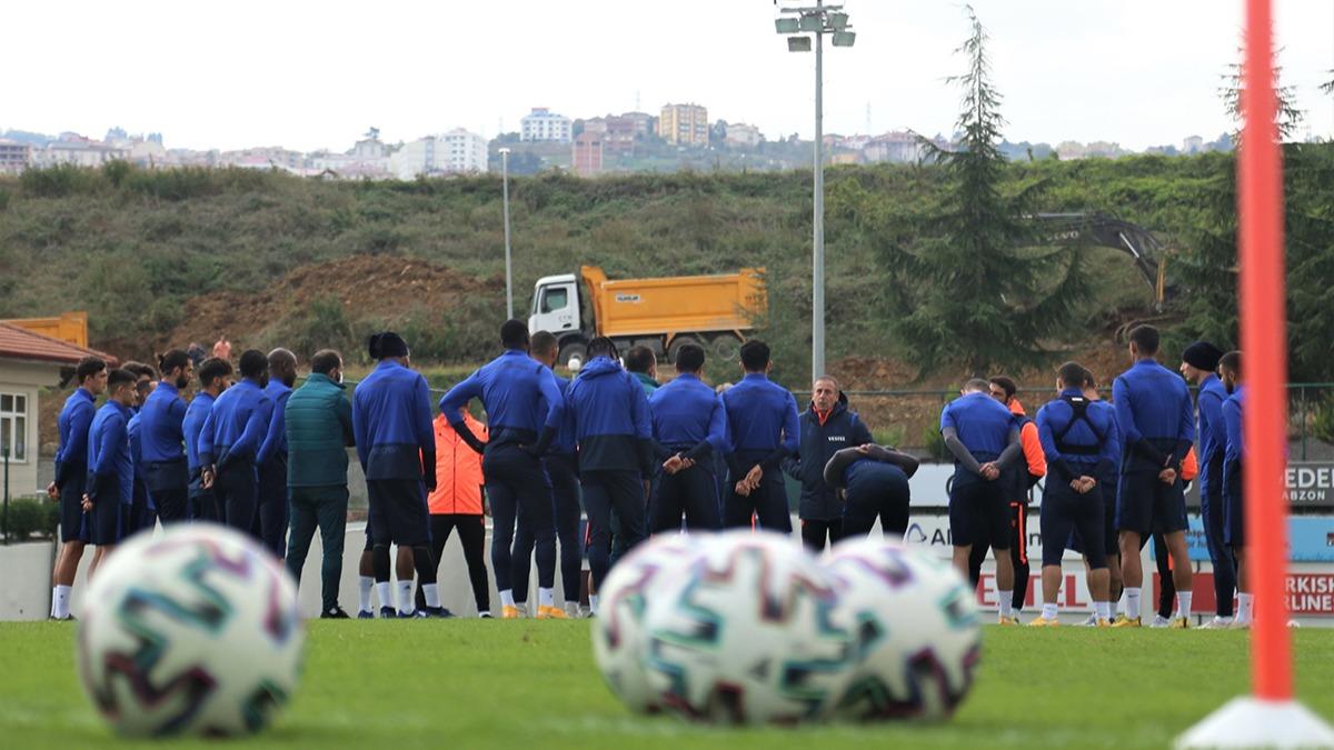 Trabzonspor'da Abdlkadir mr ve Salih Kavrazl Hatayspor manda yok