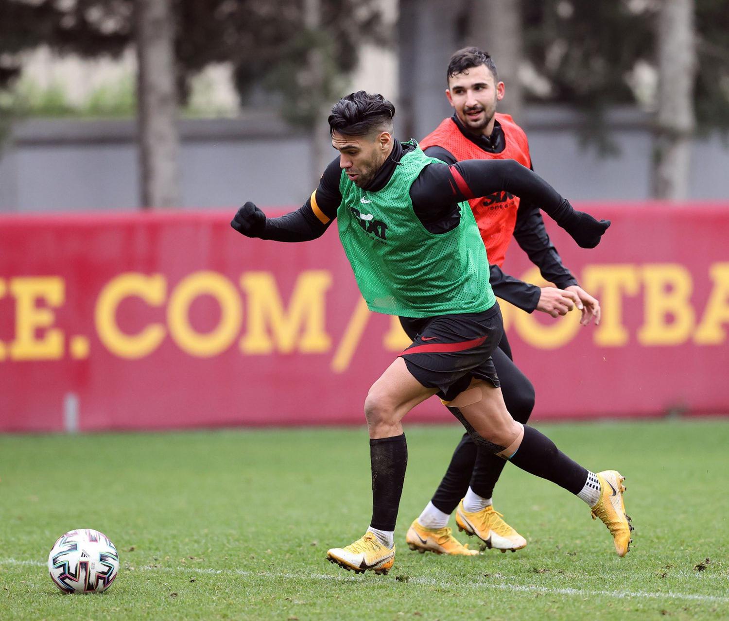 Galatasaray'da Falcao sevinci