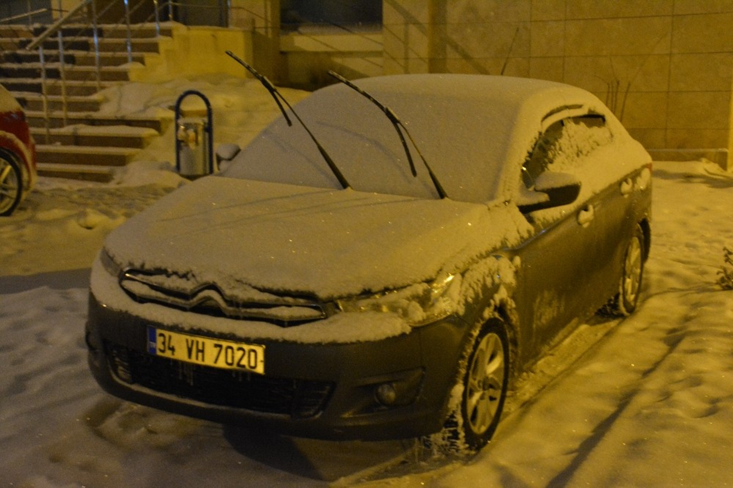 Kars'ta kar ya����