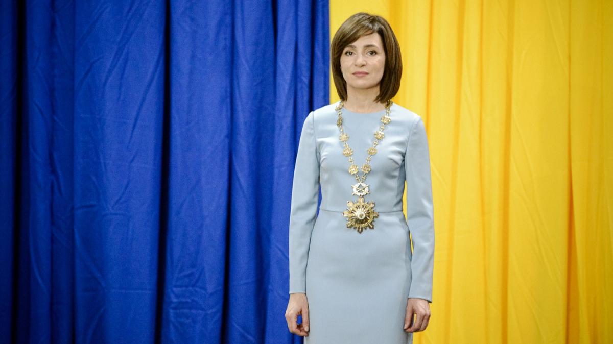 Moldova'da yeni Cumhurbakan Sandu grevine balad
