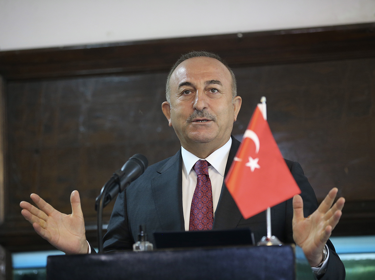 Bakan �avu�o�lu tek tek s�ralad�... 'Bunlar sadece slogan de�il'