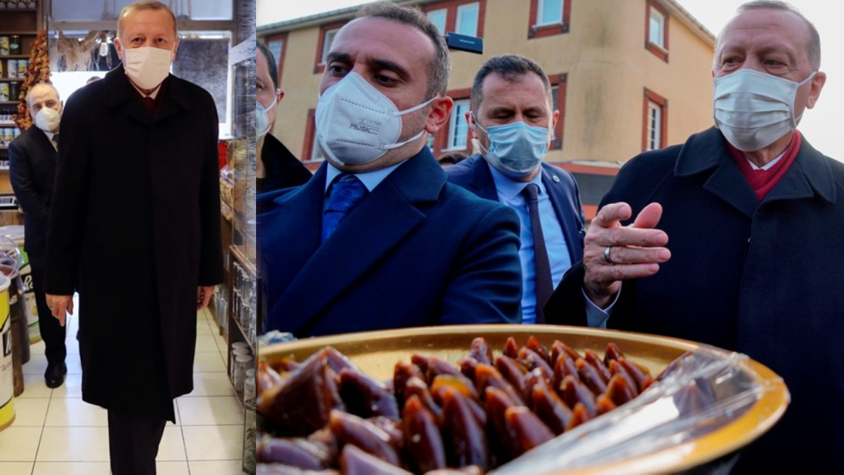 Ba�kan Erdo�an: Bununla beslenin Kovid'den kurtulun