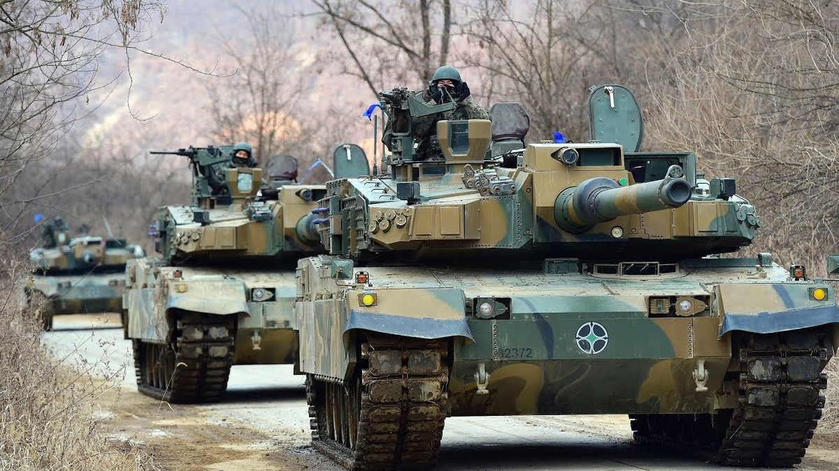 Kore Ordusu iin nc parti K2 Black Panther retimi
