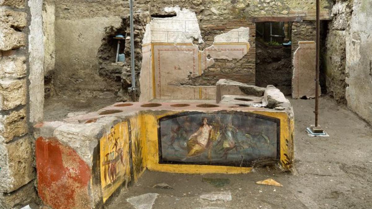 Tam 2 bin yllk: Talaan ehir Pompeii'de ilgin keif