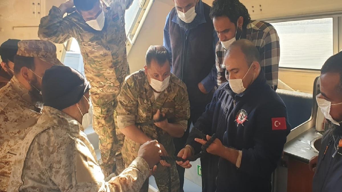 TSK'dan Libya ordusuna sualt savunma eitimi