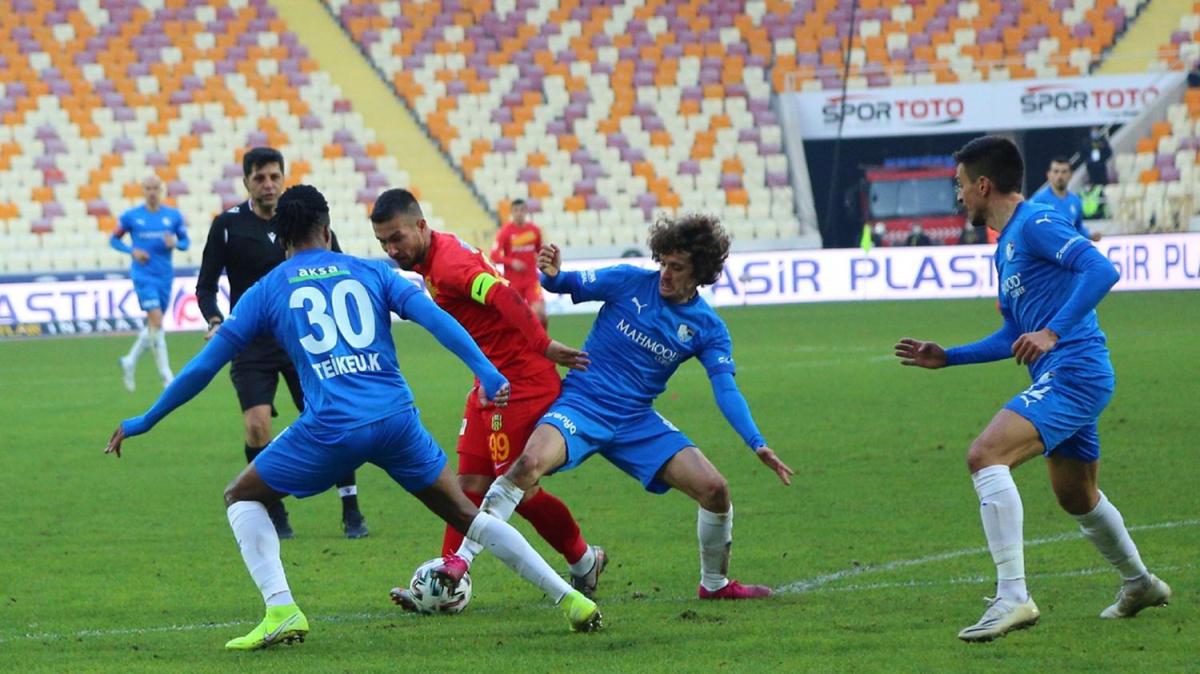 Ma sonucu: Yeni Malatyaspor 1-3 Erzurumspor