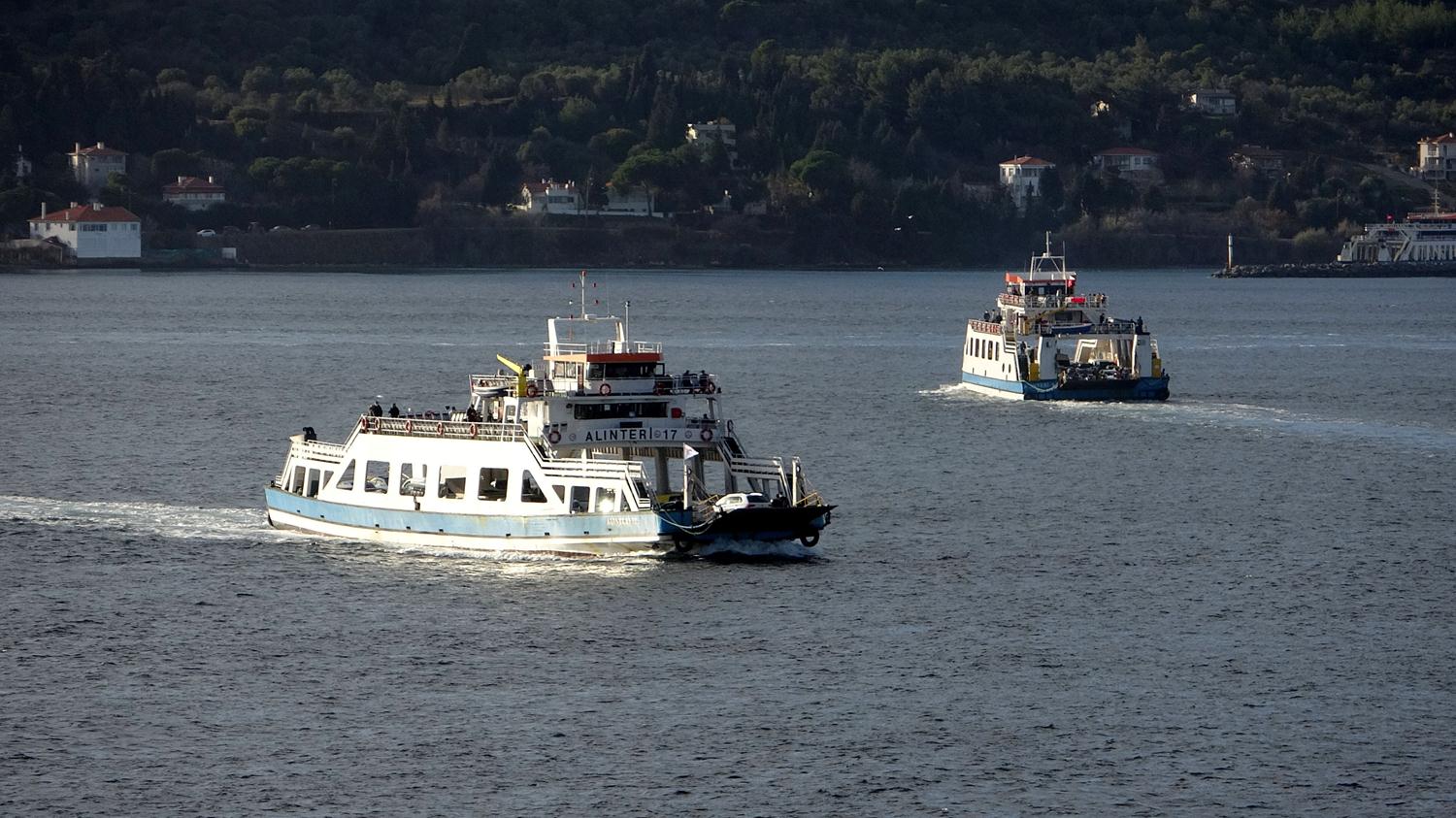 G�k�eada ve Bozcaada'ya yar�nki baz� feribot seferleri iptal edildi