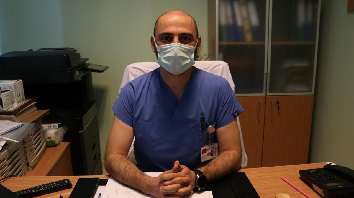 Koronavirs tedavisi gren Dr. Yarar: Youn bakm hekimi olarak orada yatmak insan ok rktyor
