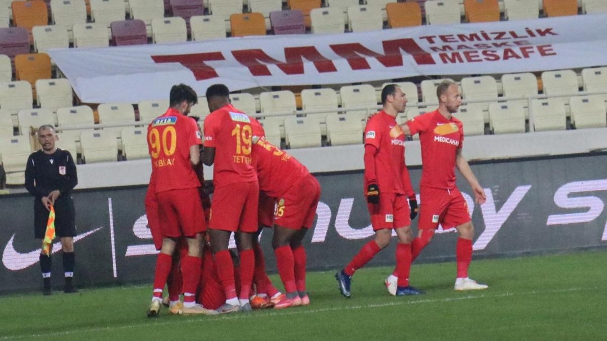 Yeni Malatyaspor'un i saha serisi sona erdi
