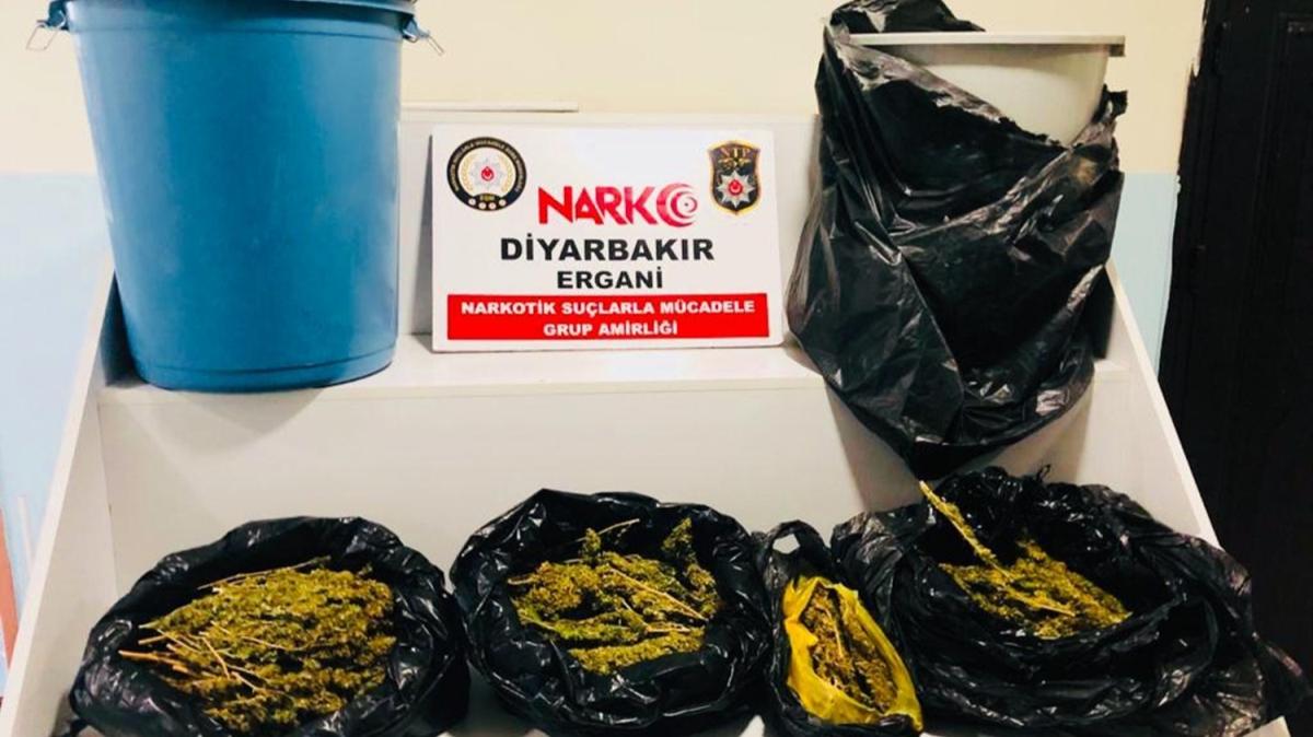 Diyarbakr'da narkotik operasyonu
