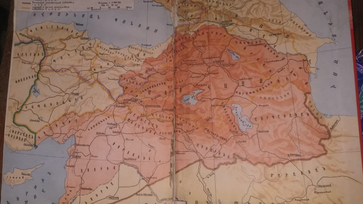 Hain plan de�ifre oldu! Terter'de skandal harita: T�rkiye'nin do�usu...