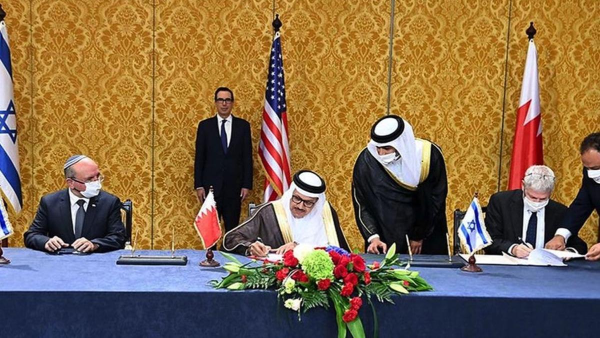 Bahreyn ile ABD arasnda toplant