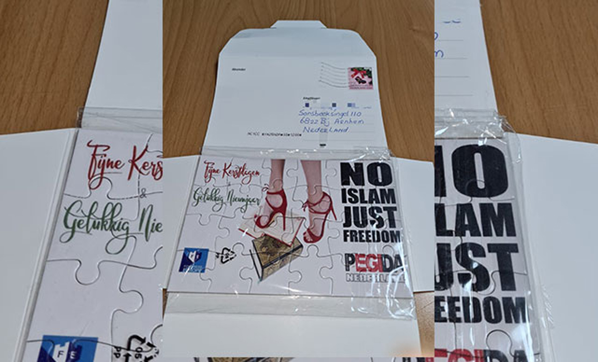 �slam d��man� Pegida'dan �irkin provokasyon