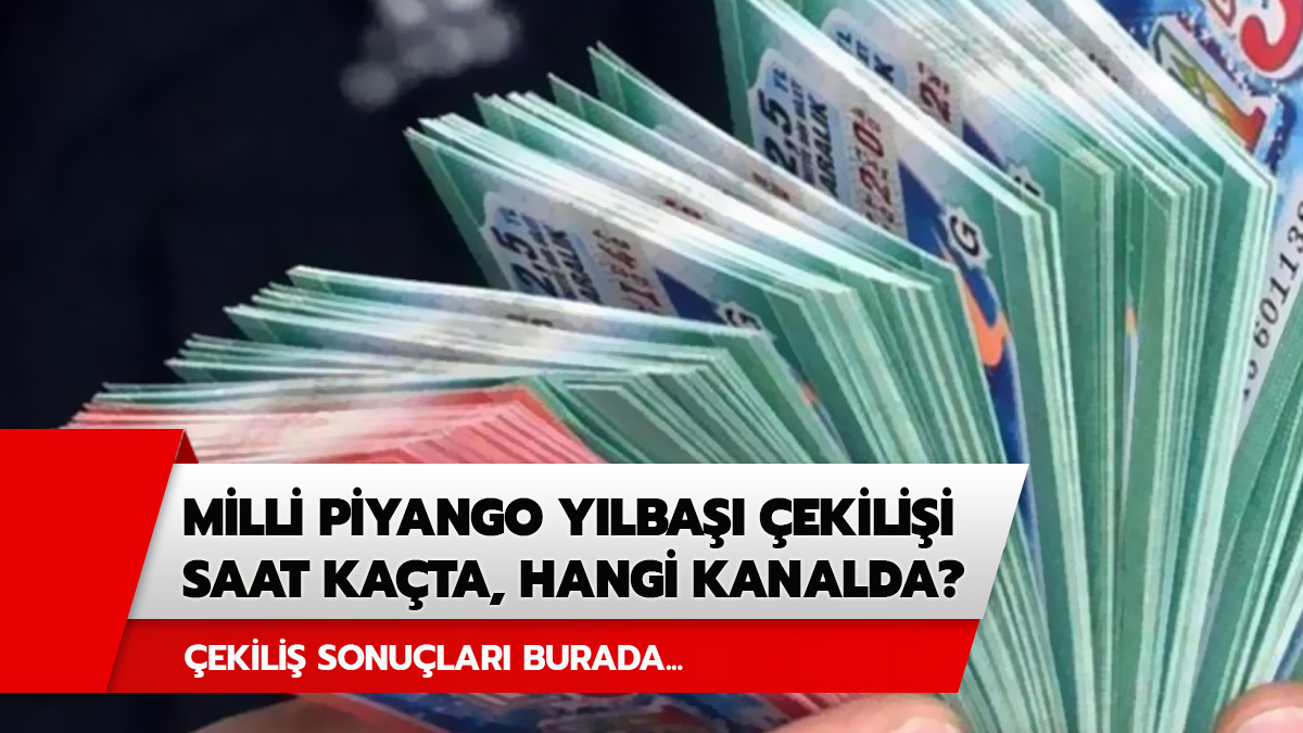 Milli Piyango 2021 y�lba�� �zel �ekili�i ne zaman, saat ka�ta ve hangi kanalda?