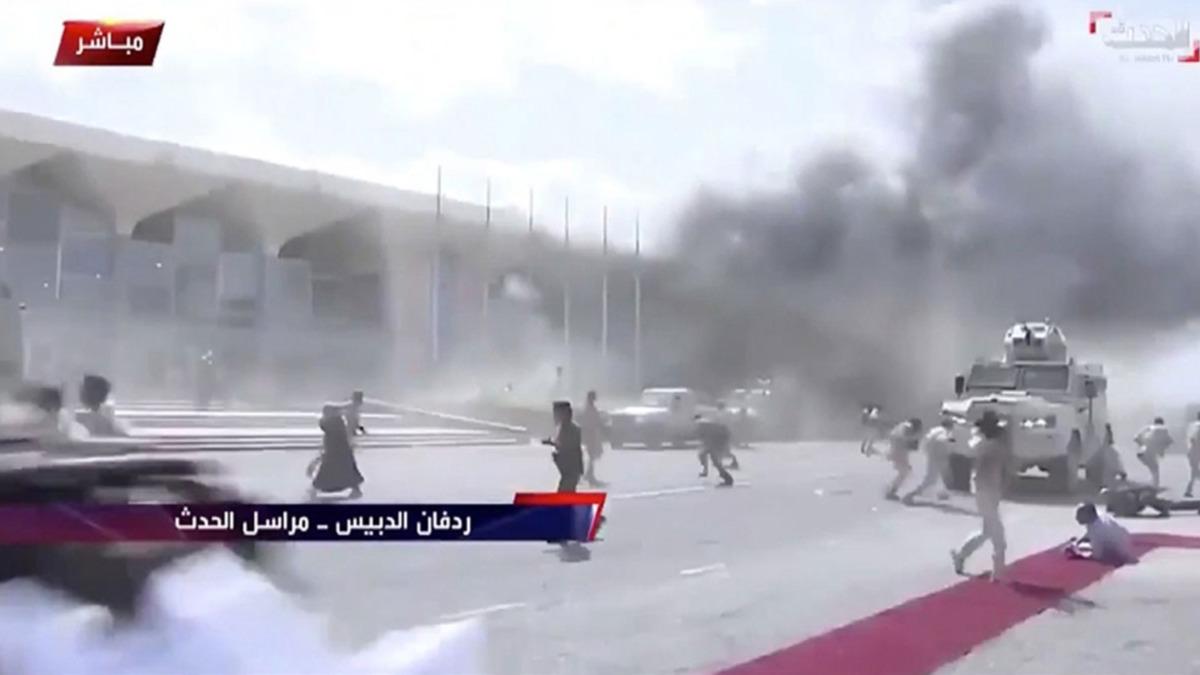 Yemen: ran Aden Havaliman'na yaplan saldrya yardm etti